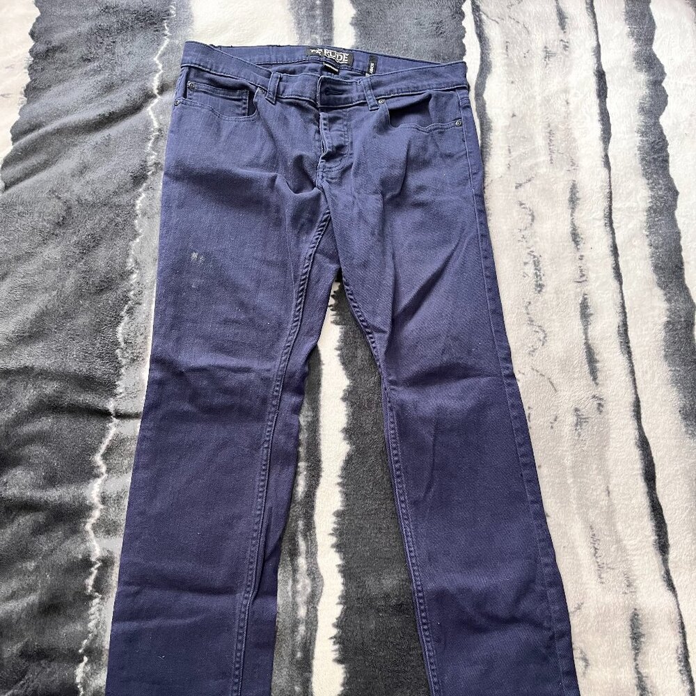 Rude Skinny Jeans (Blue)
